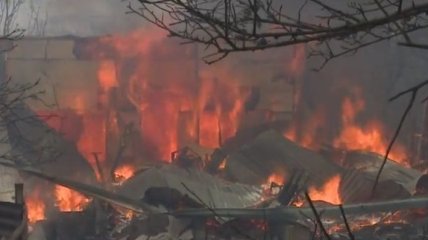 В Австралии лесной пожар полностью уничтожил город (Видео)