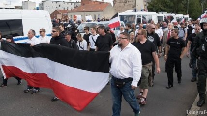 В Берлине заблокировали акцию правых экстремистов посвященную соратнику Гитлера