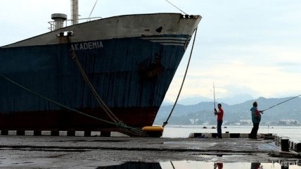 Крупнейшие порты Грузии прекратили работу