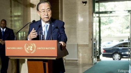 Пан Ги Мун требует допуска в Сирию экспертов по химическому оружию