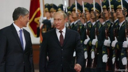 Путин сегодняшний день проведет в Киргизии