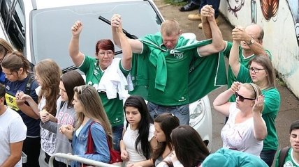 Болельщики "Шапекоэнсе" почтили память погибшей команды (Фото)