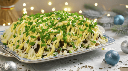 Салат з печінки на Новий рік: смачний рецепт (відео)