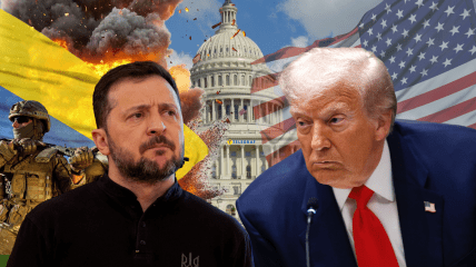 Володимир Зеленський та Дональд Трамп