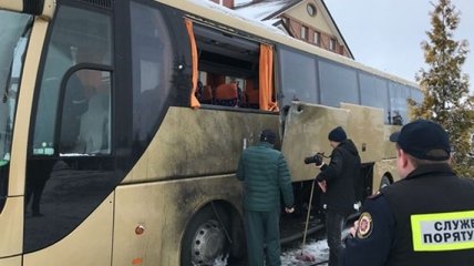 СБУ: Повреждение польского автобуса расследуют как теракт