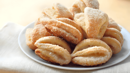 Печенье с яблоками просто тает во рту