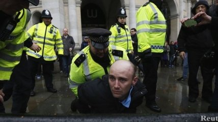 В Лондоне арестованы 5 человек во время митинга