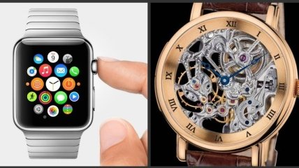 Кто круче: швейцарские часы или Apple Watch?  