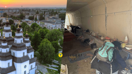 На Днепропетровщине превратили укрытие в свалку