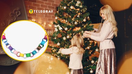 Новогодняя гирлянда из детства