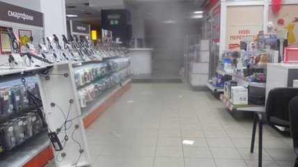 В Киеве произошло крупное ограбление магазина техники