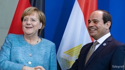 Меркель назвала Египет ценным партнером в противодействии нелегальной миграции 