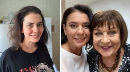 Инна Королева и ее киношная мама Татьяна Кравченко