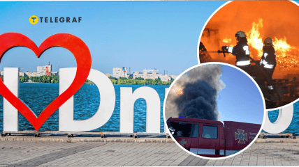 У Дніпрі спалахнула пожежа на колишньому комбайновому заводі