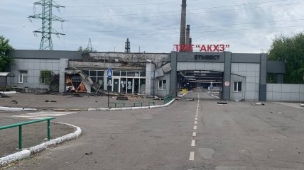 Авдеевский коксохимический завод регулярно обстреливают