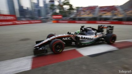 Формула-1. Гран-при Сингапура. Росберг – лучший на третьей тренировке