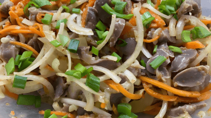 Курячі шлунки по-корейськи