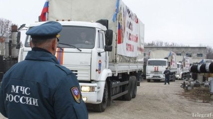 Россия отправила очередной "гумковой" на Донбасс