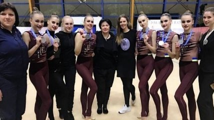 Украинские гимнастки завоевали медали на этапе Гран-при во Франции