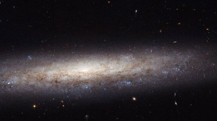 Ученые зафиксировали пыльную галактику   
