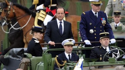 В Париже  прошел традиционный военный парад