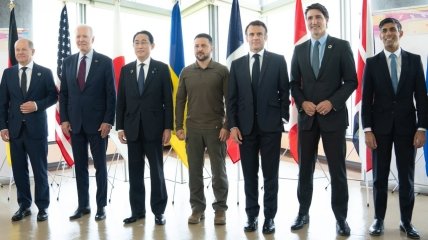 Владимир Зеленский принял участие в саммите G7