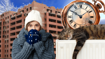 Новые дома хорошо держат тепло