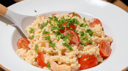 Птитим с креветками