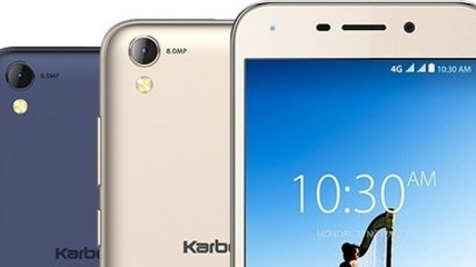 Компания Karbonn Mobiles выпустила бюджетный смартфон с двумя динамиками