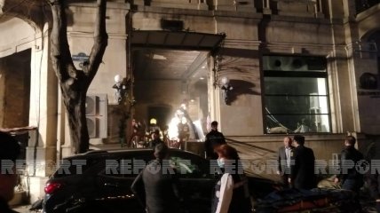 Взрыв в клубе в Баку