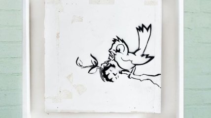 Произведение Banksy продано на аукционе в Нидерландах за €170 тысяч (фото)