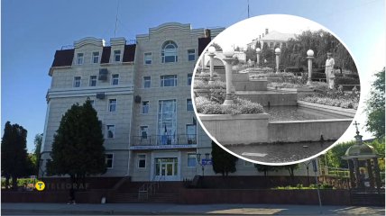 Каскадный сквер располагался там, где теперь областная прокуратура