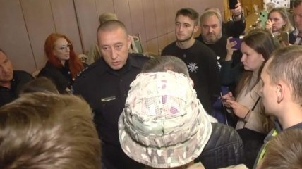 Во Львове требовали отставки начальника полиции после разгона протестов