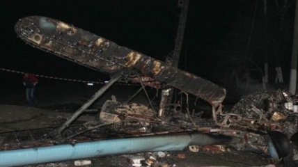 На месте падения Ан-2 обнаружены 2 обгоревших тела