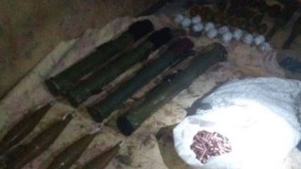 В Луганской области обнаружено хранилище боеприпасов боевиков