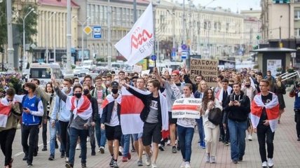 Ситуация в Беларуси: в Минске начался разгон студентов