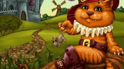 Детские рассказы: Кіт у чоботях
