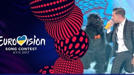 На "Евровидении 2017" итальянец выступит с гориллой (Видео) 
