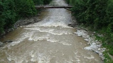 На реках Закарпатья ожидается подъем уровня воды