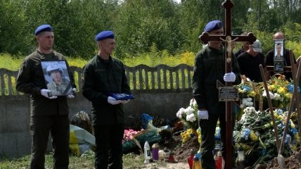 Похорон Юрія Погорілого та Антона Листопада