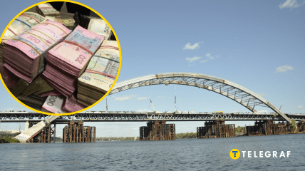 Разворовали средства на Подольском мосту