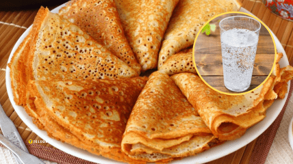 Млинці виходять з сотнями дірочок