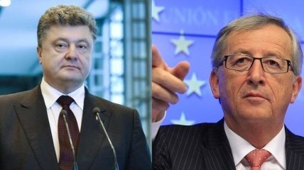 Порошенко обсудил с Юнкером финпомощь для Украины