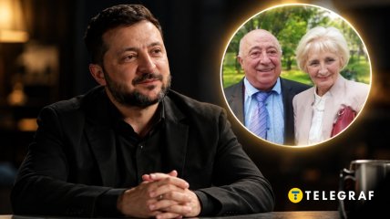 Владимир Зеленский и его родители