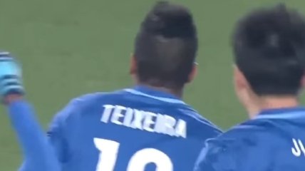 Тейшейра забил первый гол за "Цзянсу Сунин" (Видео)