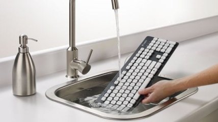 Новую клавиатуру Logitech можно мыть под краном