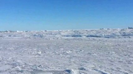 Ледниковый период: Азовское море начало замерзать (Видео) 