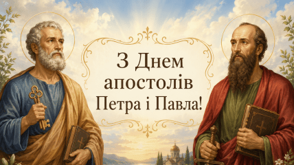 День апостолів Петра та Павла відзначається 29 червня