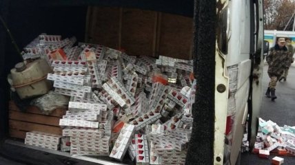 Во Львове налоговая милиция изъяла партию контрафактных сигарет