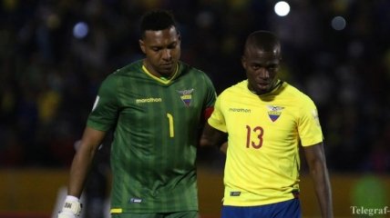 Пять игроков сборной Эквадора исключены из команды после игры с Аргентиной